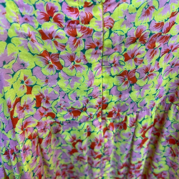 Banjanan Floral Cut Out Long Dress Size Small - Picture 4 of 8